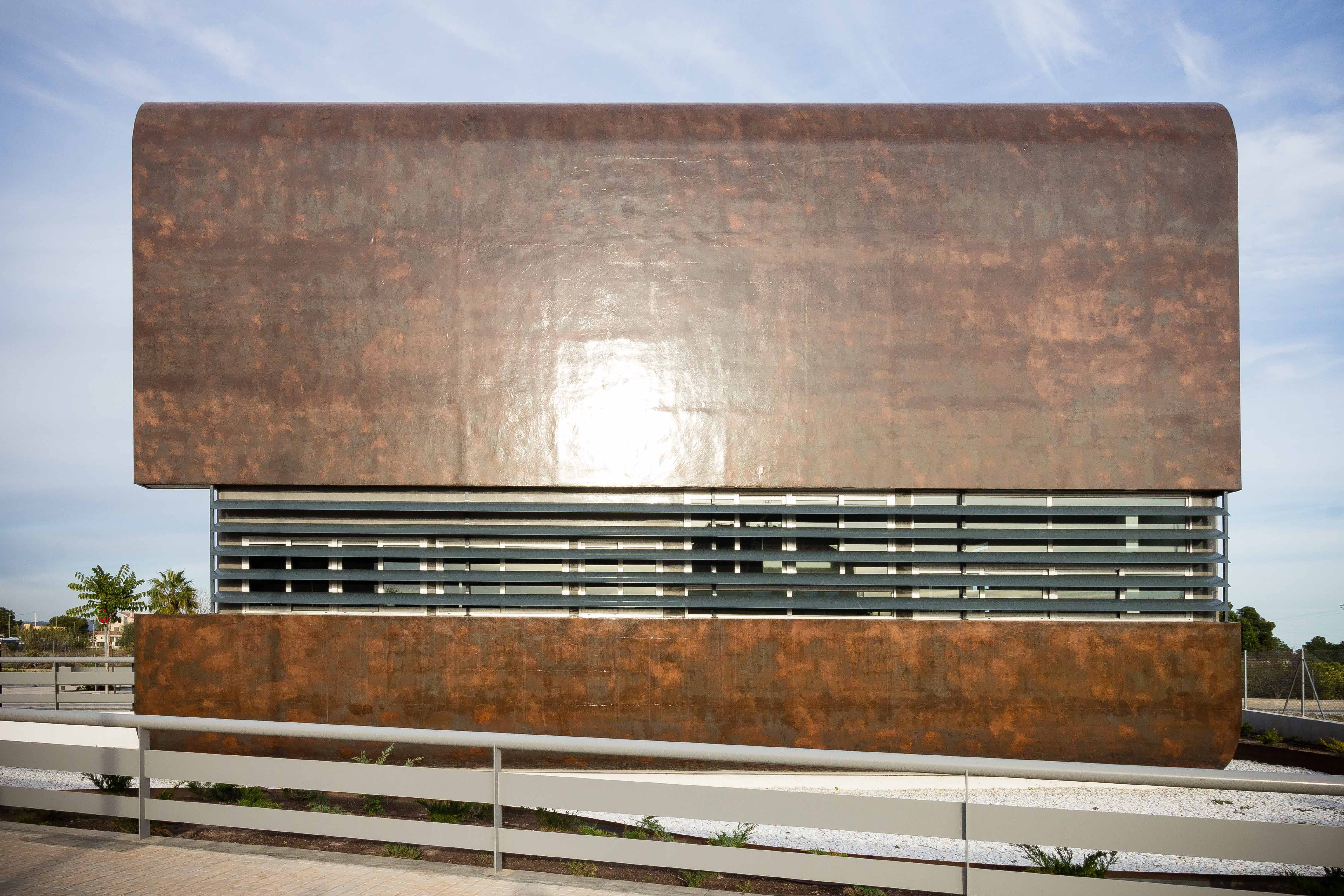 Casa acero corten moderna- Chiralt Arquitectos Valencia